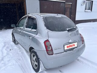 2004 Nissan Micra III (K12), серебристый, 420000 рублей, вид 3