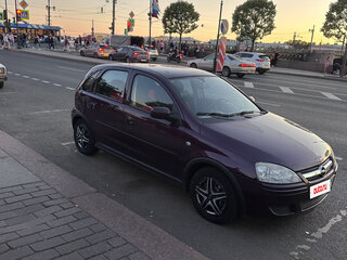 2006 Opel Corsa C Рестайлинг, фиолетовый, 252000 рублей, вид 1