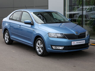 2015 Skoda Rapid I, синий, 1098000 рублей, вид 3