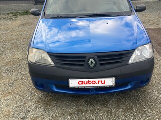 2005 Renault Logan I, синий, 395000 рублей, вид 2