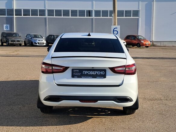 2023 Lada (ВАЗ) Vesta I Рестайлинг (NG), белый - вид 5