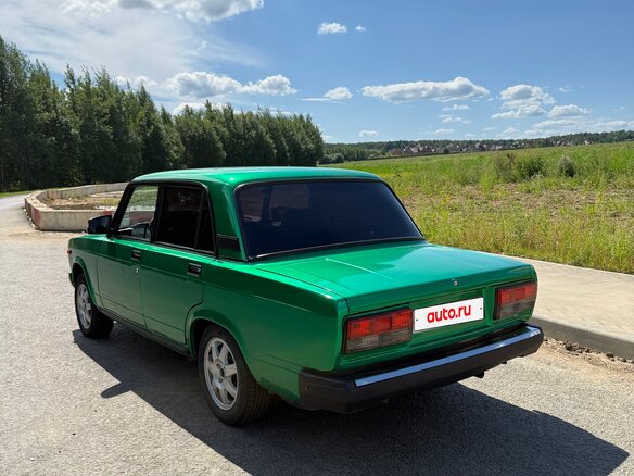 2008 Lada (ВАЗ) 2107, зелёный, 250000 рублей - вид 3