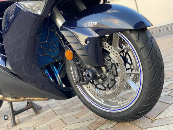 2010 Kawasaki GTR 1400 (Concours 14), синий, 880000 рублей - вид 12