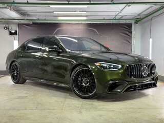 2024 Mercedes-Benz S-Класс AMG 63 e AMG Long IV (W223), зелёный, 23990000 рублей, вид 2