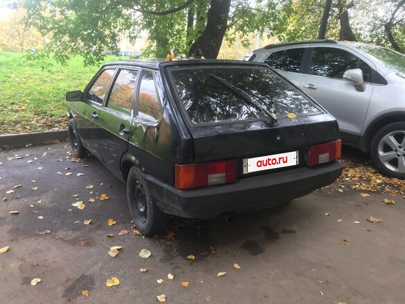 2002 Lada (ВАЗ) 2109 21093i, чёрный - вид 4