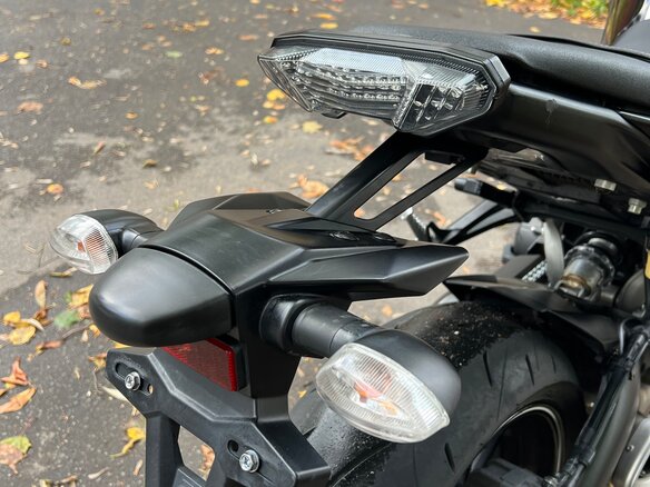 2014 Yamaha MT-09 (FZ-09), фиолетовый - вид 7