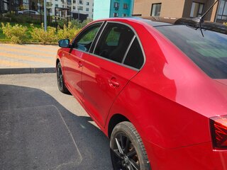 2021 Skoda Rapid II, красный, 1750000 рублей, вид 3