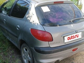 2003 Peugeot 206, серый, 330000 рублей, вид 4