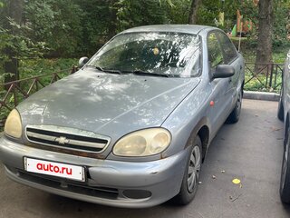 2007 Chevrolet Lanos I, серебристый, 130000 рублей, вид 1