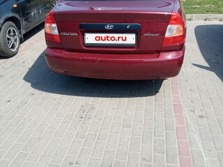 2009 Hyundai Accent ТагАЗ II, пурпурный, 250000 рублей, вид 5