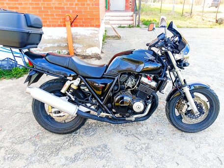1996 Honda CB 400 Super Four, чёрный, 300000 рублей, вид 3