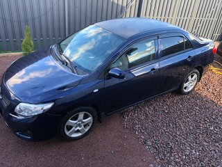 2007 Toyota Corolla AMT X (E140, E150), синий, 600000 рублей, вид 5