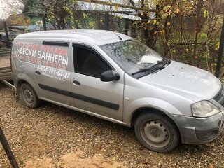 2012 Lada (ВАЗ) Largus I, серебристый, 300000 рублей, вид 2