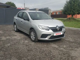 2020 Renault Logan II Рестайлинг, серебристый, 900000 рублей, вид 2