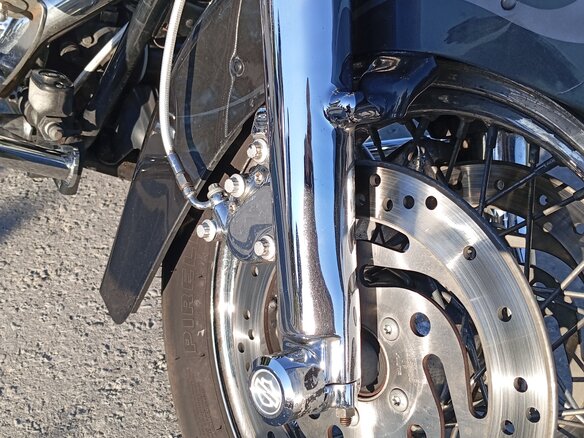 2004 Harley-Davidson Road King, чёрный, 700000 рублей - вид 14