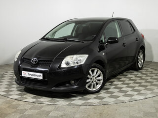2009 Toyota Auris I, чёрный, 540000 рублей, вид 1