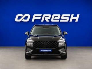 2021 Hyundai Santa Fe IV Рестайлинг, чёрный, 3399077 рублей, вид 3