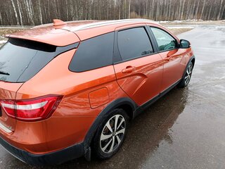 2018 Lada (ВАЗ) Vesta SW Cross I, оранжевый, 990000 рублей, вид 2