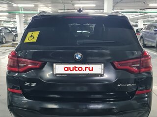 2019 BMW X3 20d xDrive III (G01), чёрный, 4200000 рублей, вид 3