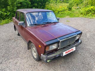 2008 Lada (ВАЗ) 2107, пурпурный, 75000 рублей, вид 4