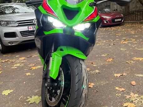 2024 Kawasaki ZX-6R Ninja, зелёный, 1350000 рублей, вид 1