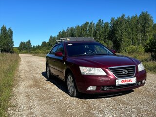 2008 Hyundai Sonata V (NF), красный, 630000 рублей, вид 4