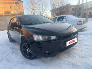 2009 Mitsubishi Lancer X, чёрный, 690000 рублей, вид 2