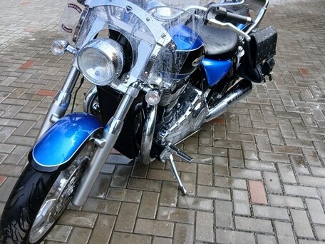 2013 Triumph Thunderbird 1600, синий, 742970 рублей, вид 5