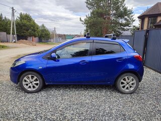 2008 Mazda 2 II (DE), синий, 385000 рублей, вид 4
