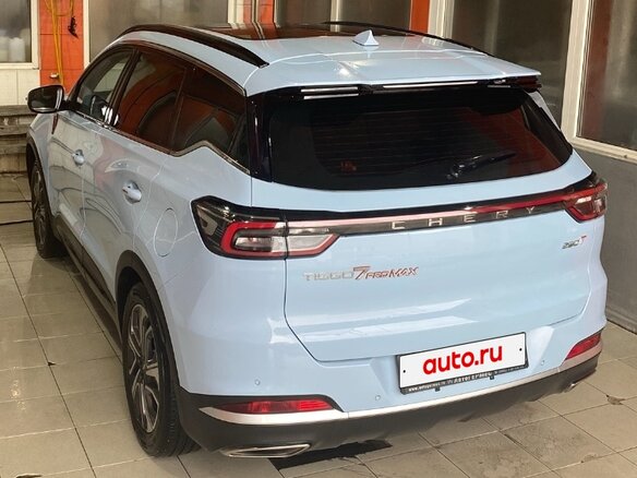 2024 Chery Tiggo 7 Pro Max I Рестайлинг, синий, 2500000 рублей - вид 1