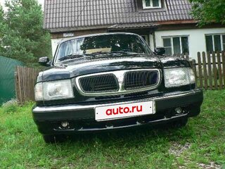 2000 ГАЗ 3110 «Волга», чёрный, 649000 рублей, вид 2