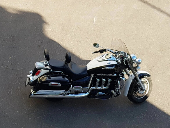 2011 Triumph Rocket 3, чёрный, 1180000 рублей - вид 15