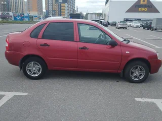 2006 Lada (ВАЗ) Kalina I, красный, 285000 рублей, вид 2