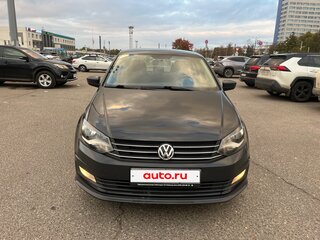 2016 Volkswagen Polo V Рестайлинг, серый, 970000 рублей, вид 2