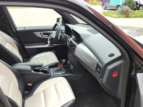 2008 Mercedes-Benz GLK-Класс 350 I (X204), чёрный, 1290000 рублей - вид 10
