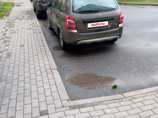 2016 Lada (ВАЗ) Kalina Cross II, коричневый, 408000 рублей, вид 3