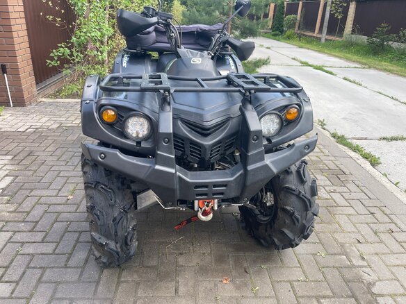 2010 Stels ATV-700H, чёрный, 500000 рублей - вид 5