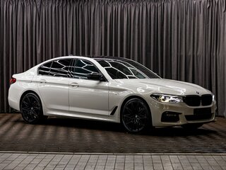 2019 BMW 5 серии 520i VII (G30/G31/G38), белый, 2995000 рублей, вид 3