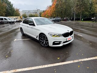 2018 BMW 5 серии 530d xDrive VII (G30/G31/G38), белый, 2700000 рублей, вид 2
