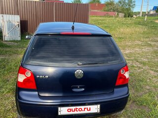 2002 Volkswagen Polo IV, синий, 300000 рублей, вид 3