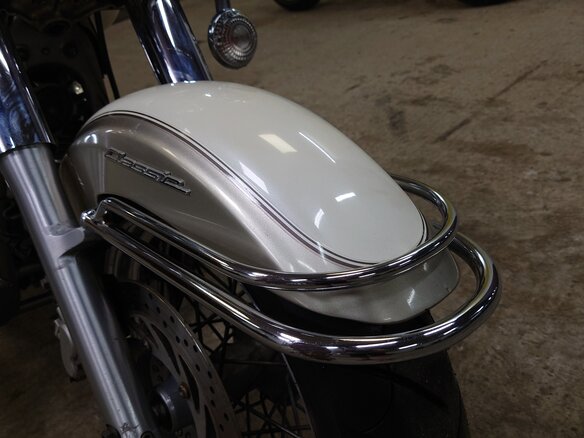 2008 Yamaha XVS400 Drag Star, бежевый, 395000 рублей - вид 28