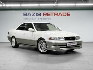 1996 Toyota Mark II VIII (X100), белый, 799000 рублей, вид 3
