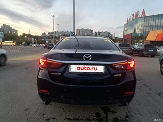 2017 Mazda 6 III (GJ) Рестайлинг, синий, 1850000 рублей, вид 4