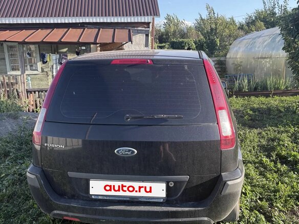 2007 Ford Fusion I Рестайлинг, чёрный - вид 6