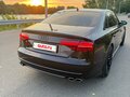 2015 Audi A8 Long III (D4) Рестайлинг, чёрный - вид 9