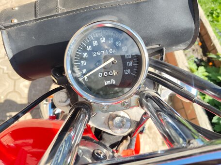 1997 Kawasaki EL125 Eliminator, красный, 110000 рублей, вид 5