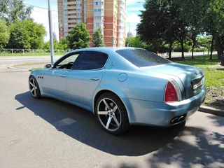 2007 Maserati Quattroporte V, голубой, 1400000 рублей, вид 4