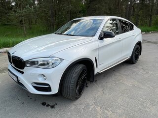 2015 BMW X6 30d II (F16), белый, 3100000 рублей, вид 1