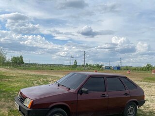 1996 Lada (ВАЗ) 2109, пурпурный, 120000 рублей, вид 5