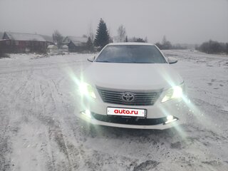 2014 Toyota Camry VII (XV50), белый, 1500000 рублей, вид 4